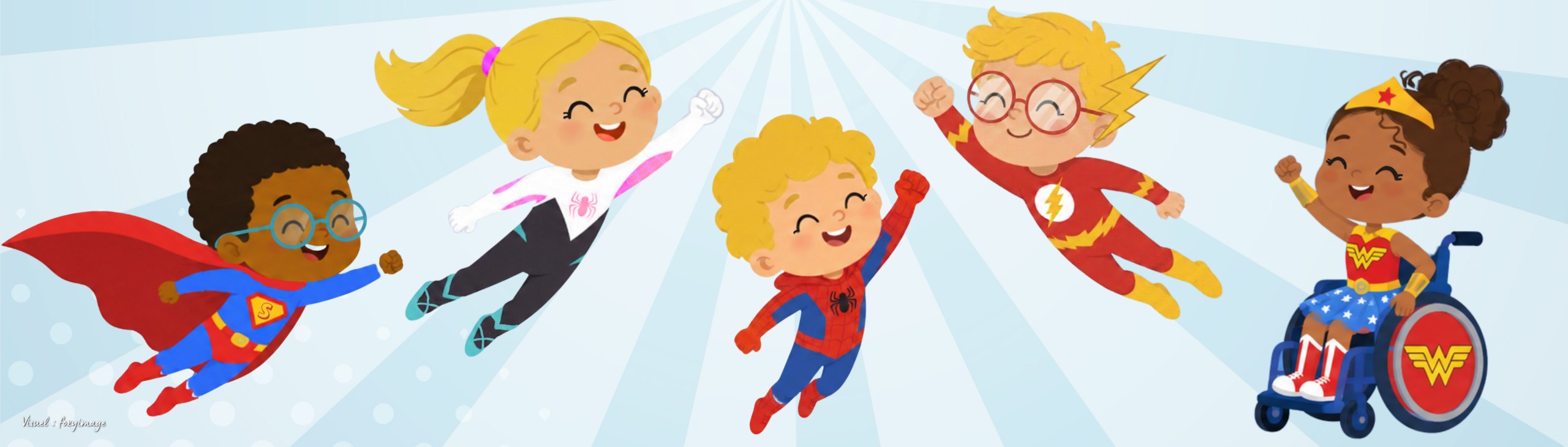Enfants super-héros – Association Heroes Academy