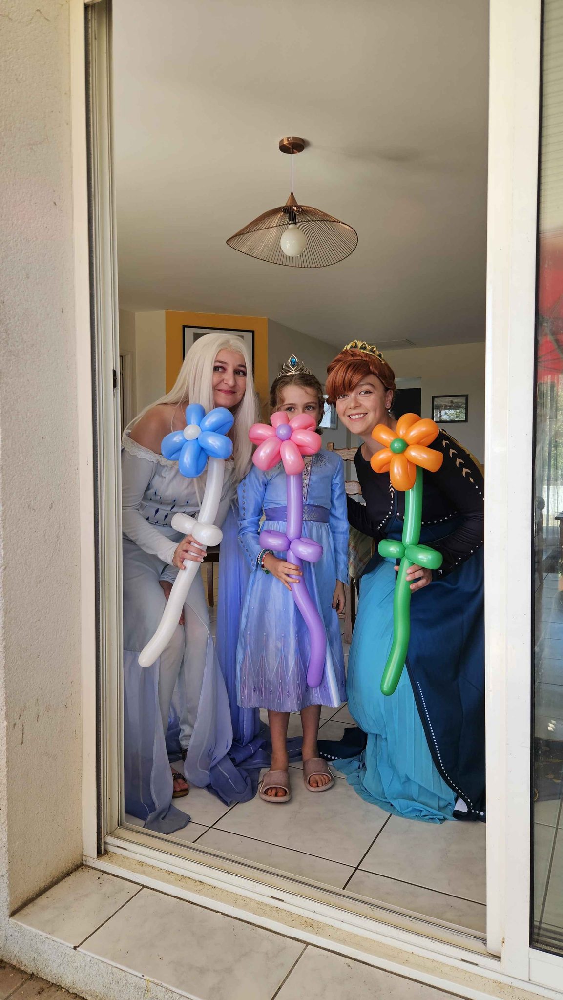 Elsa et Anna réalise le rêve de Candice