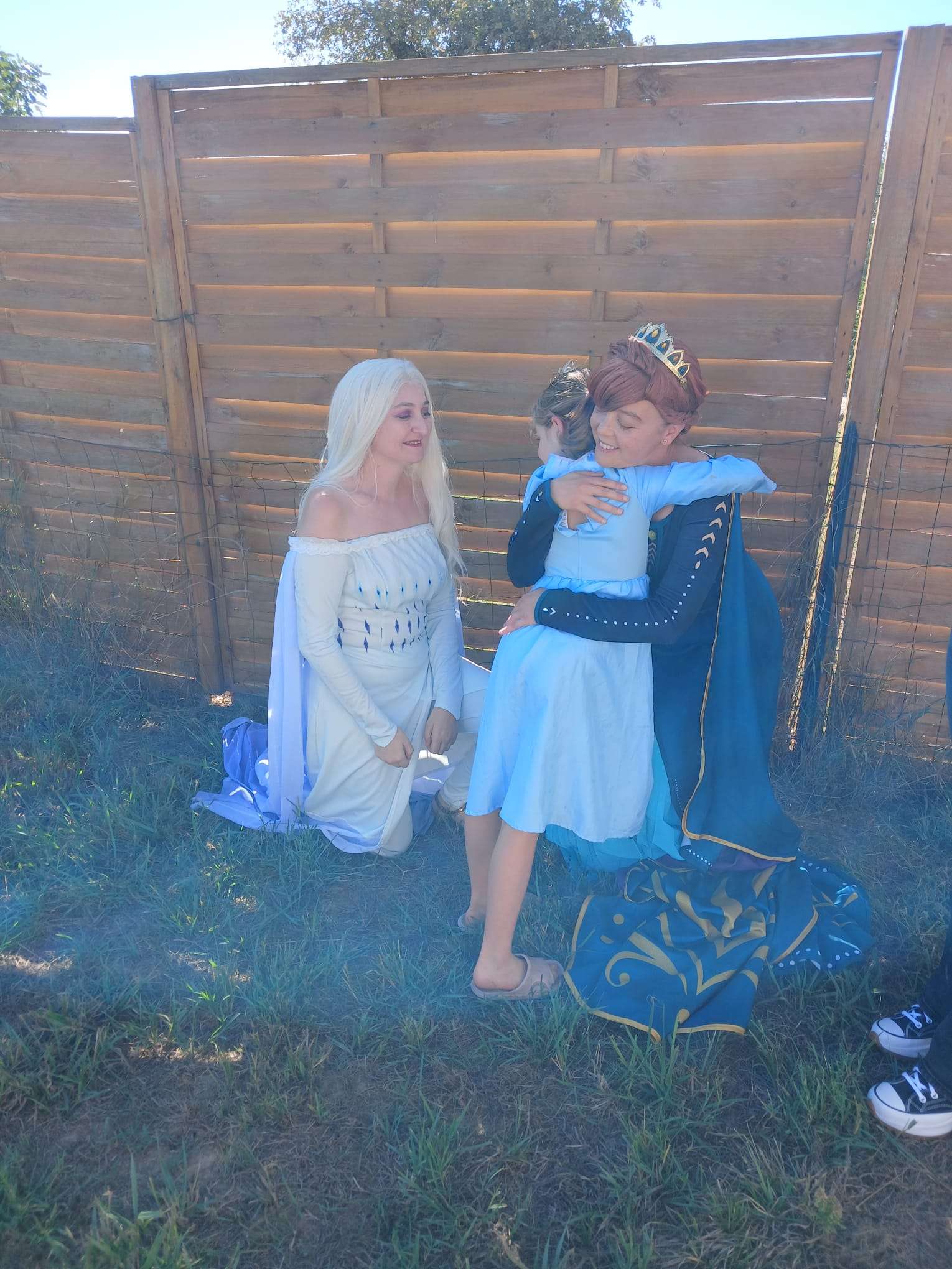 Elsa et Anna réalise le rêve de Candice